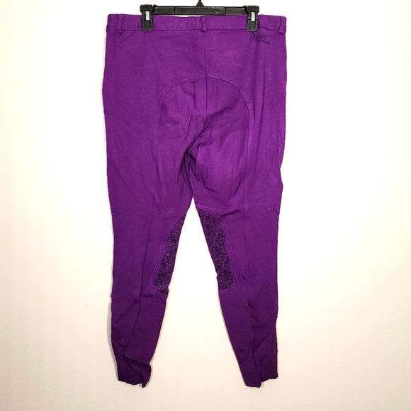 Piper Purple Knit Silicone Knee Patch Breech size 40R - Picture 2 of 4